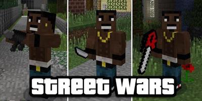 MOD for mcpe - GTA Street Wars capture d'écran 1