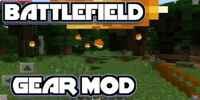 Mod for MCPE Battlefield Gear পোস্টার