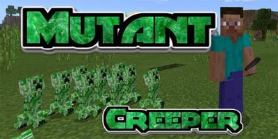 Poster Mutant Creeper Mod