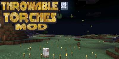 Throwable Torches Mod Plakat