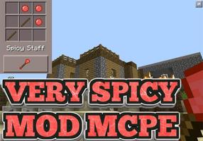 VERY SPICY MOD MCPE Affiche