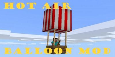 Mod for MCPE Air Balloon Affiche