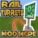 Rail Turrets Mod icône