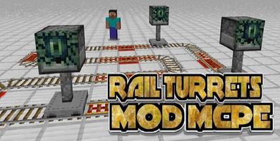 Rail Turrets Mod poster