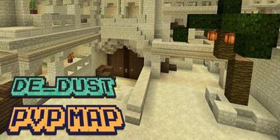 De_Dust PvP Map for MCPE Plakat