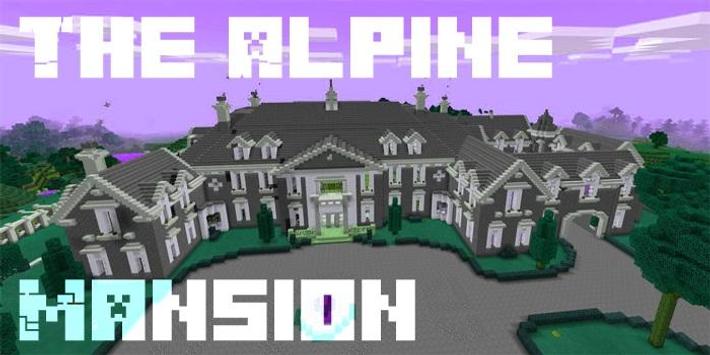 Map Mcpe The Alpine Mansion For Android Apk Download