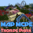 MAP MCPE-Thorpe Park icône