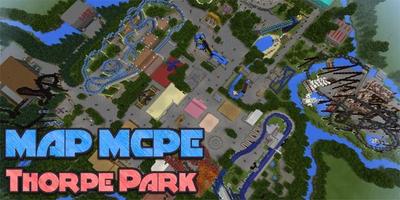 MAP MCPE-Thorpe Park capture d'écran 1