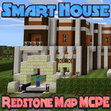 Map MCPE Redstone Smart House иконка