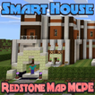Map MCPE Redstone Smart House