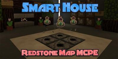 Map MCPE Redstone Smart House capture d'écran 1
