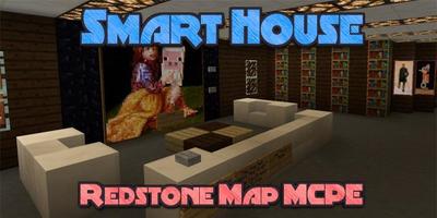 Map MCPE Redstone Smart House capture d'écran 2