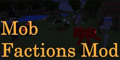 Mob Factions Mod plakat