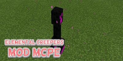 Elemental Creepers Mod MCPE capture d'écran 1
