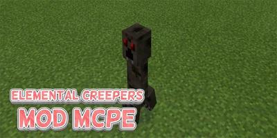 Elemental Creepers Mod MCPE capture d'écran 2
