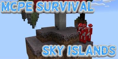 Survival MCPE Sky Islands-poster