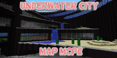پوستر Underwater City MAP MCPE