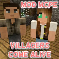 Villagers Come Alive MOD MCPE