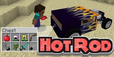 Hot Rod MOD for MCPE capture d'écran 1