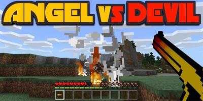 Battle Angels vs Devils MOD MCPE Affiche