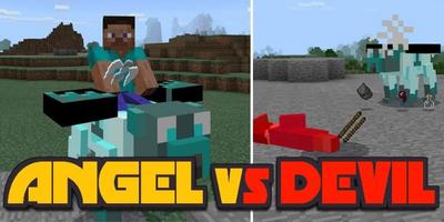 Battle Angels vs Devils MOD MCPE screenshot 2