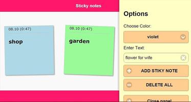 EasyStickyNotes تصوير الشاشة 1