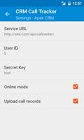 CRM Call tracker تصوير الشاشة 3