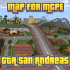 Map for MCPE - GTA San Andreas ícone