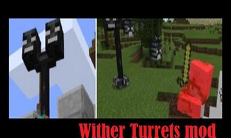 Wither Turrets mod Affiche