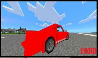 Sports Car  Mustang Addon MCPE Affiche