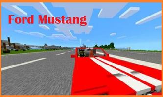 Sports Car  Mustang Addon MCPE imagem de tela 1