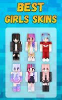 Les filles Skins pour Minecraft Affiche