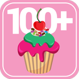 100+ Recipes Cakes & Desserts icône