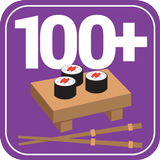 100+ Recipes Sushi and Rolls icône