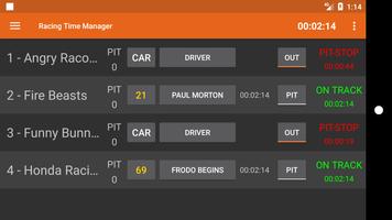 Racing Time Manager screenshot 1