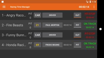 Racing Time Manager スクリーンショット 1