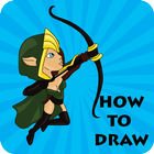 آیکون‌ How to Draw Castle Clash