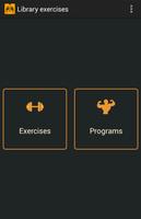 Exercises for gym Cartaz
