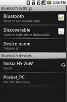 Bluetooth shortcut Cartaz