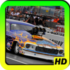 Drag racing Mobil Wallpaper ikon