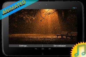 Rain Animated Live Wallpaper capture d'écran 3