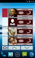 Poster Contact Widget (4 groups)