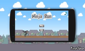 Ninja Running Affiche