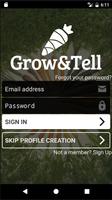 Grow&Tell Plakat