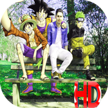 selfie with anime !!