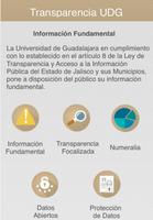 Transparencia UDG 海报