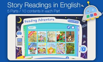 English Reading Adventure 1 الملصق