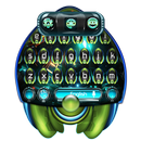 alien ufo keyboard green space APK