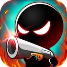 Vexman troll shooter - Stickman run and gun 2 icône