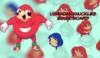 Ugandan Knuckles Soundboard Affiche